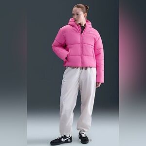 Nike Vibrant Pink Hooded Jacket